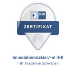 Zertifikat Immobilienmakler/-in IHK der IHK Akademie Schwaben